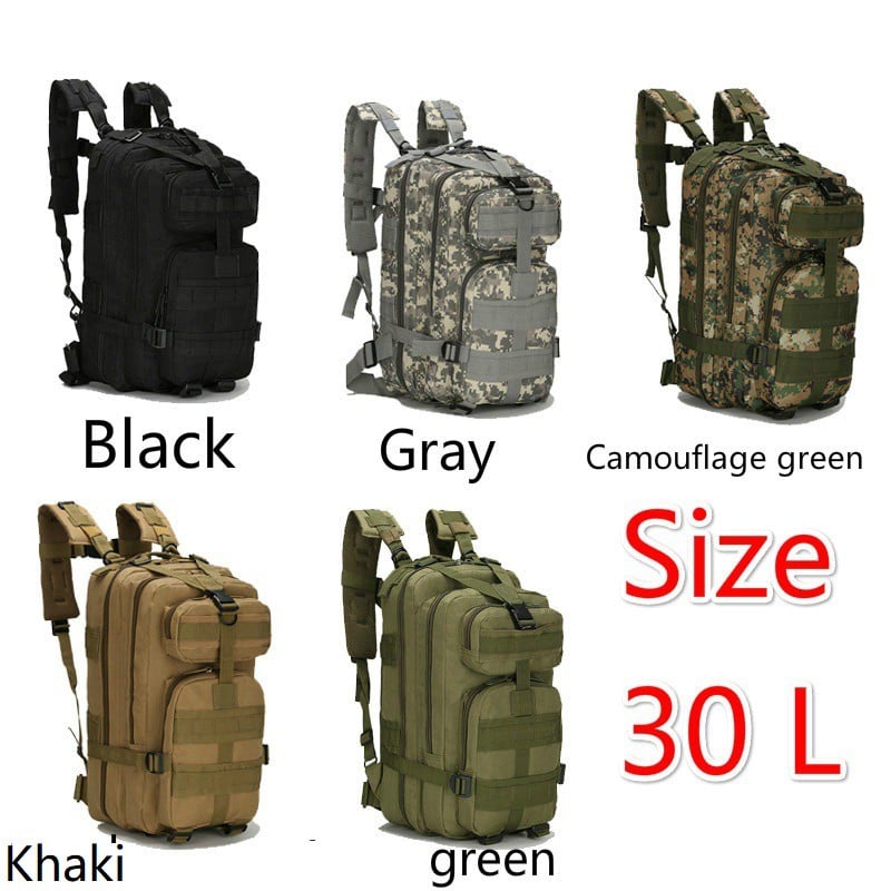 50L 1000D Nylon Waterproof Trekking Fishing Hunting Bag Backpack Outdoor Military Rucksacks Tactical Sports Camping Hiking